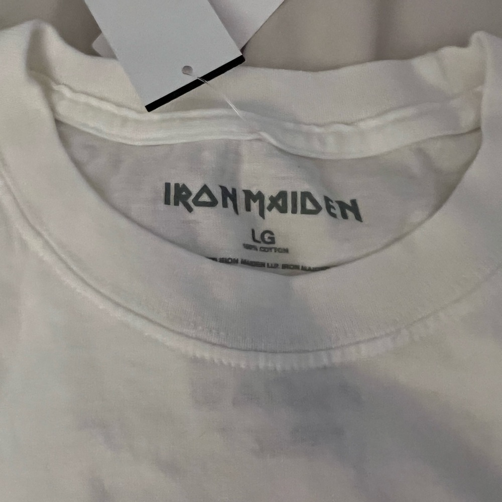Iron Maiden White T-Shirt - Picture 2 of 2